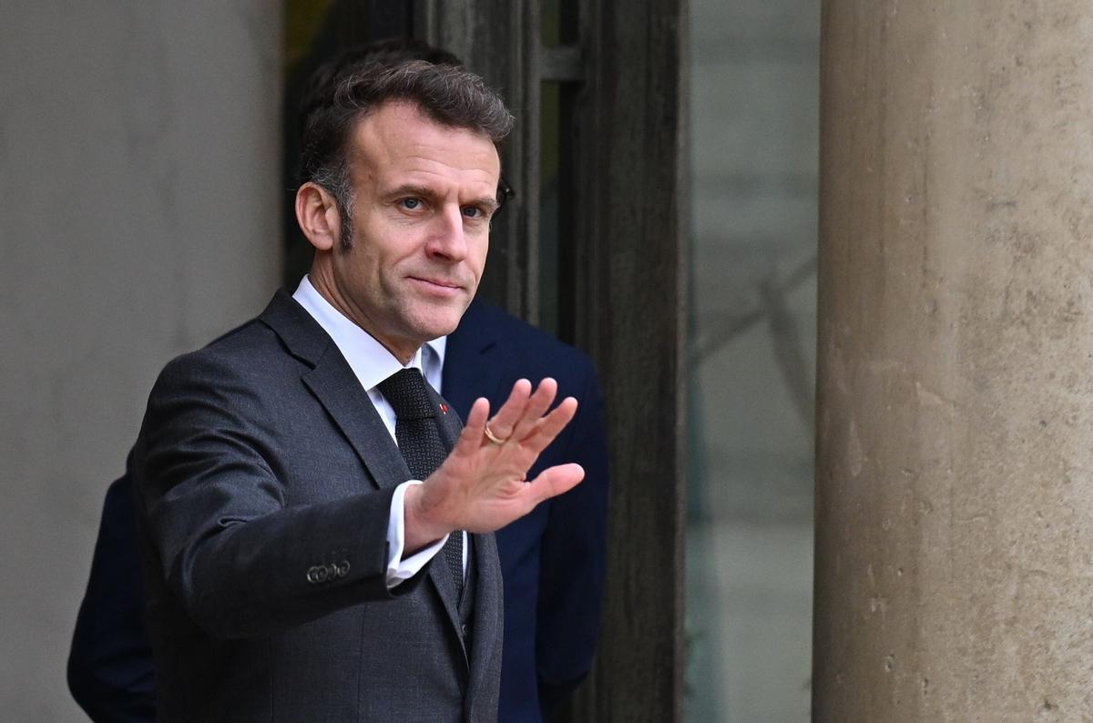 Emmanuel Macron, presidente de Francia.