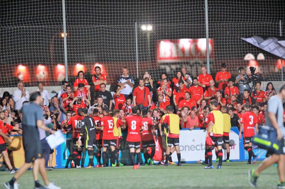 Empate en el derbi entre Atlético Baleares y Mallorca