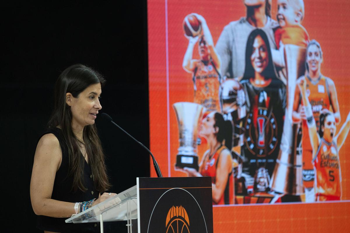 Valencia. VLC SPD. Cristina Ouviña, se despide tras seis temporadas como jugadora de Valencia Basket, Roig Arena
