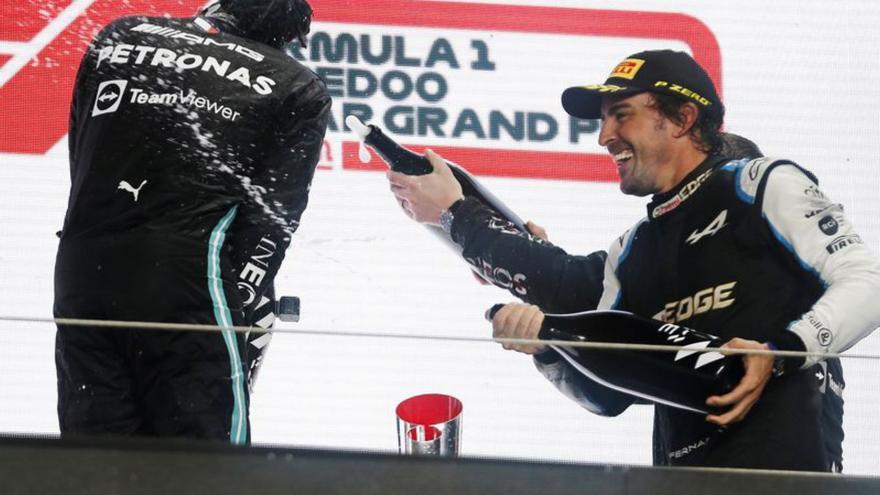Un Alonso enorme vuelve al podio 7 años después: “El ánimo es volver a ser  campeón” - La Nueva España