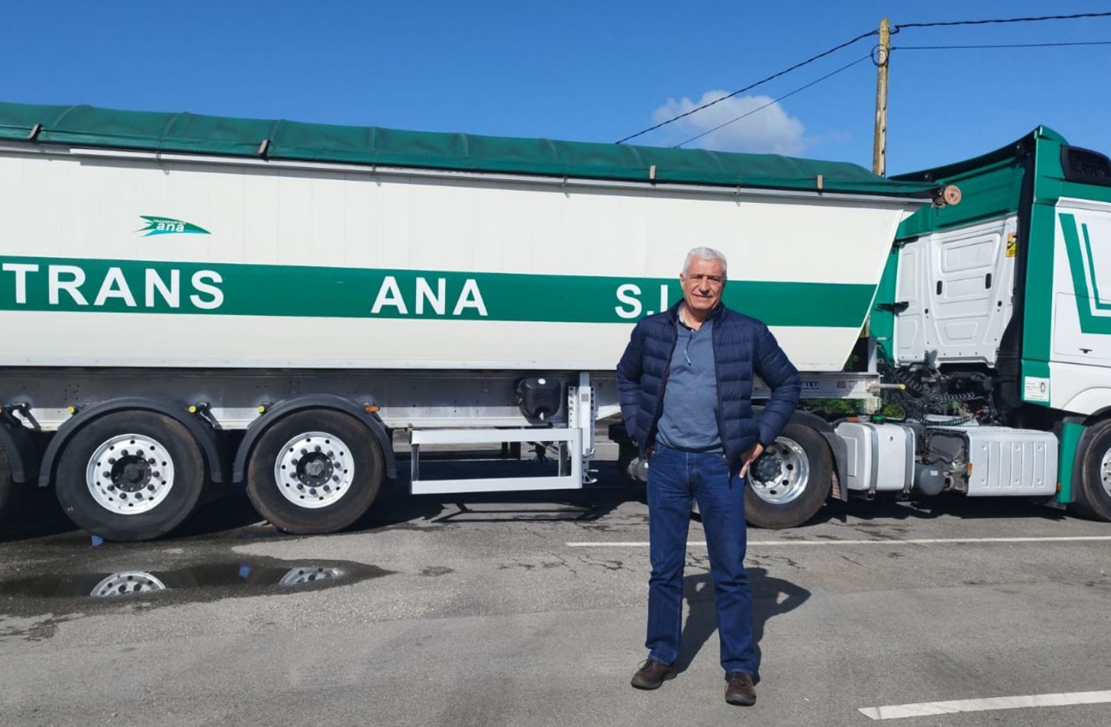 Pedro Corteguera, cuya empresa se encuentra en el polígono de Piñeres.