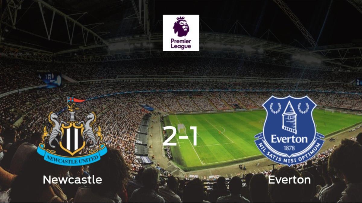 Triunfo del Newcastle United frente al Everton (2-1)