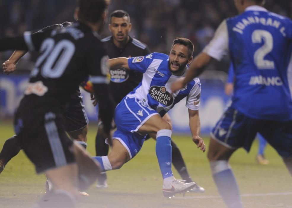 El Dépor cae ante el Celta en Riazor