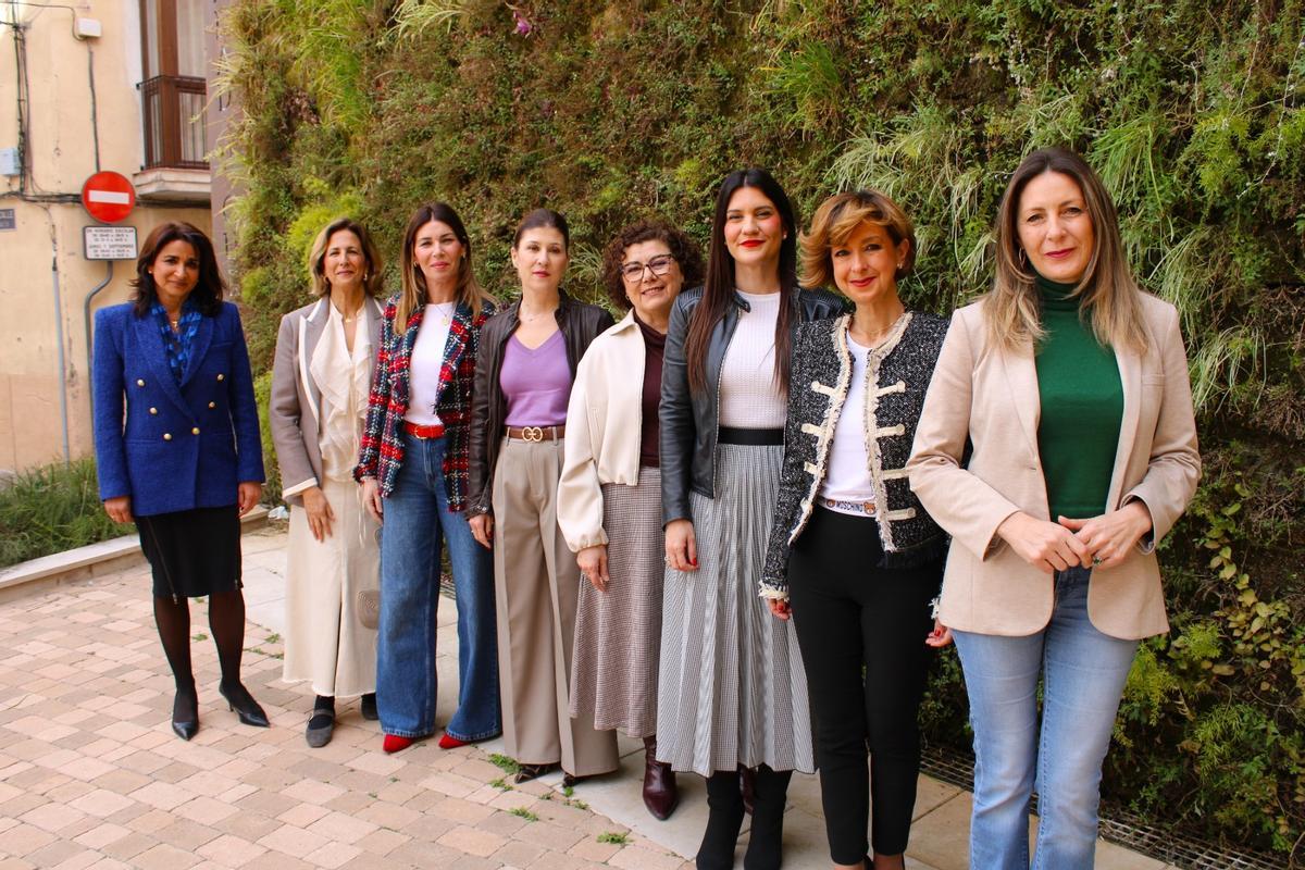 Representantes populares reunidas en la ciudad de Lorca este viernes.