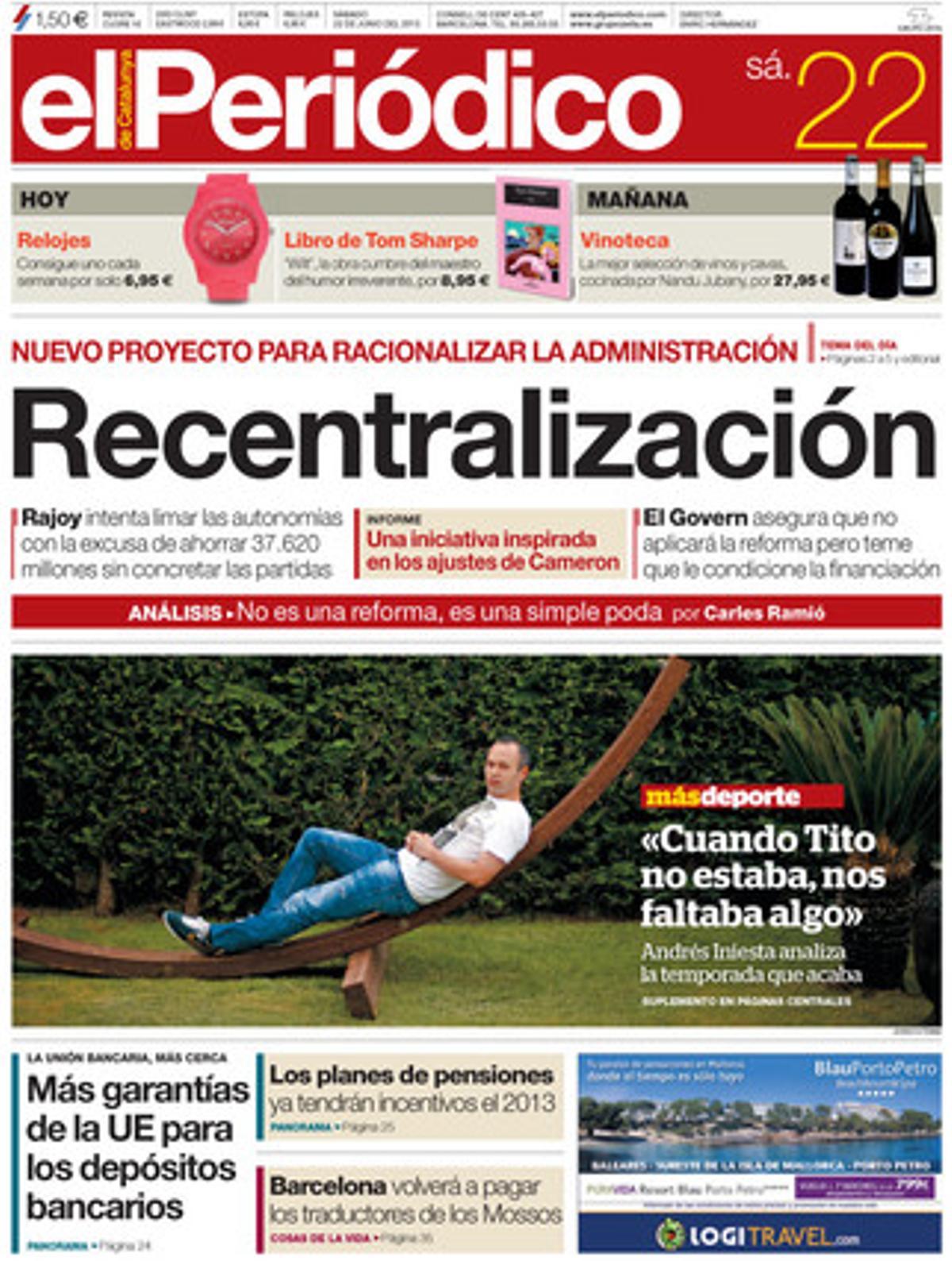 EL PERIÓDICO, 22-06-2013. EL PERIÓDICO, 22-06-2013.