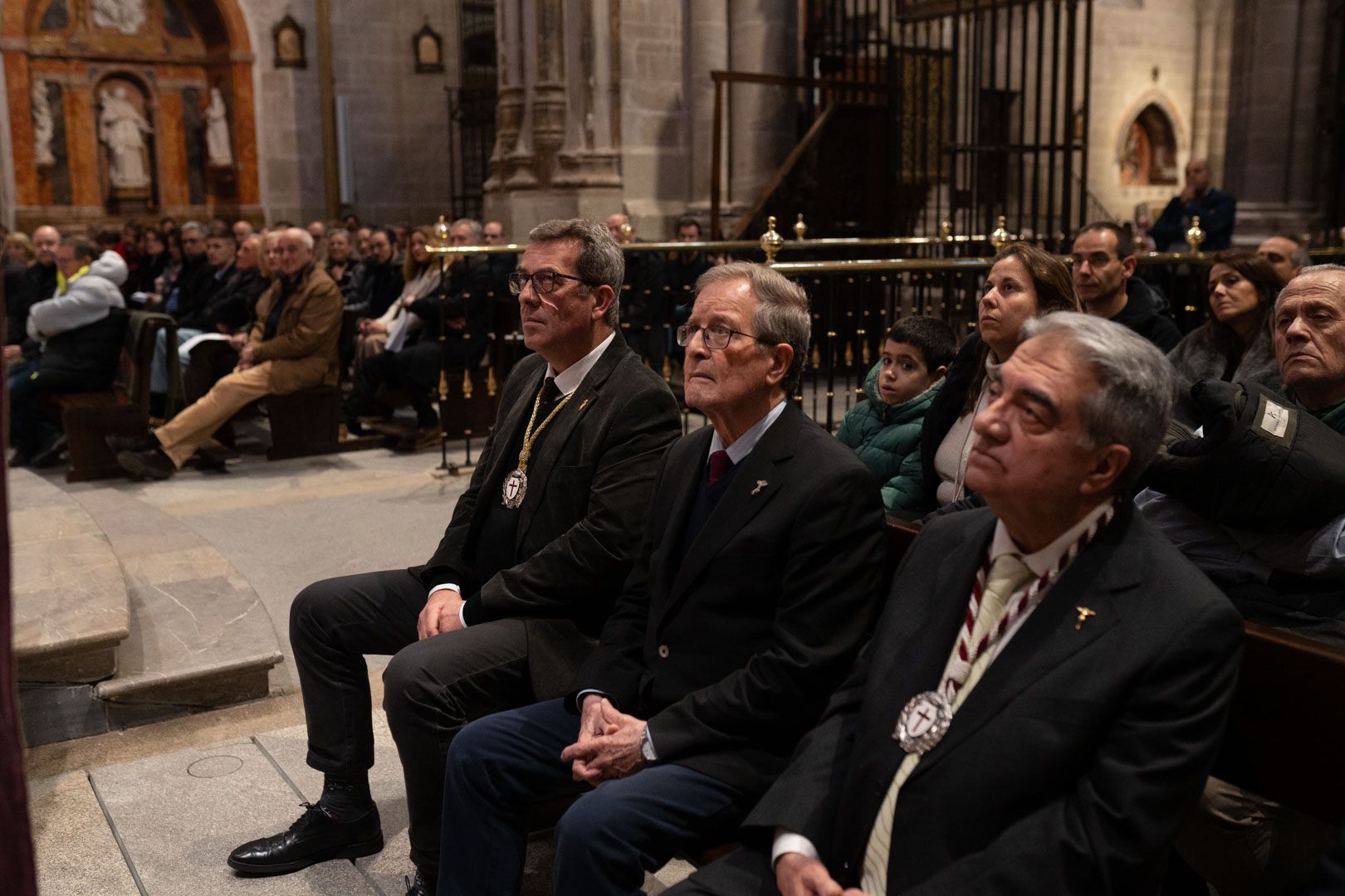 Rito de entrada de nuevos hermanos de la Cofradía del Silencio