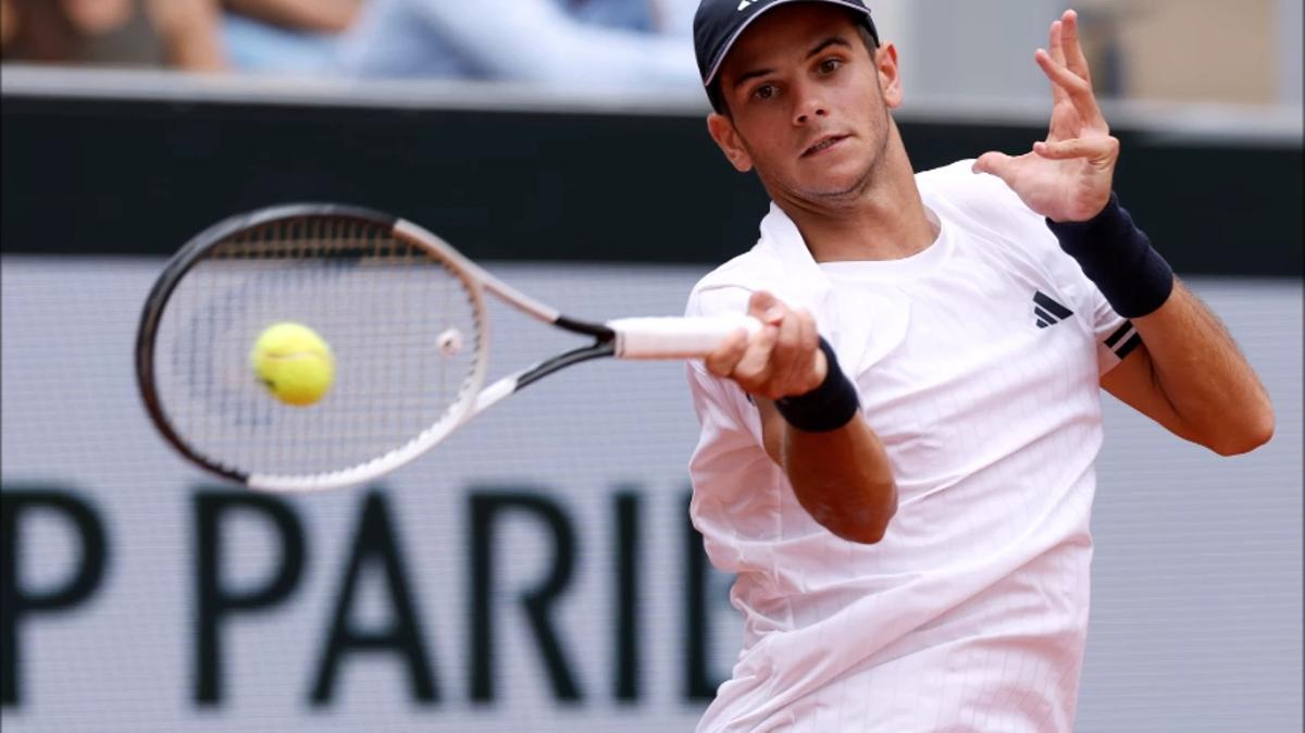 Rafa Jódar, en Roland Garros