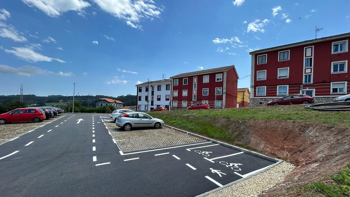 El nuevo aparcamiento de Entrevías.