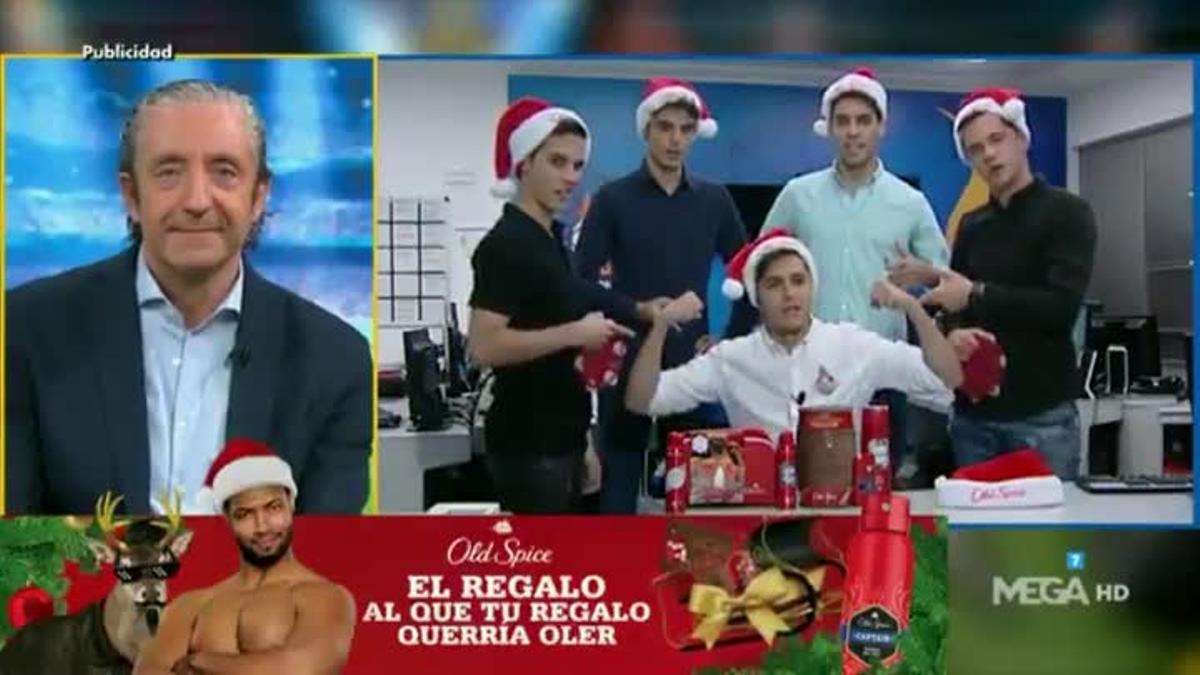 El villancico masculino de "El Chiringuito" que se ha vuelto viral