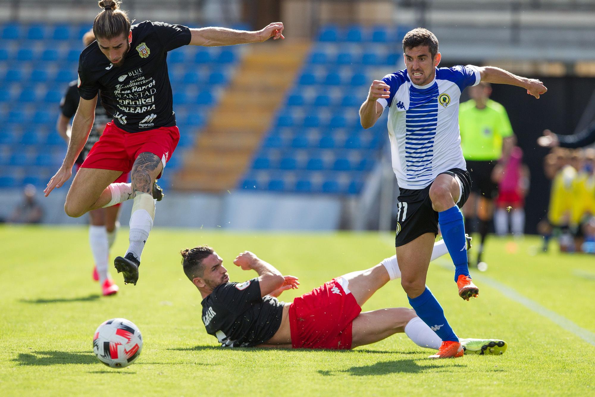 Las imágenes del partido Hércules - Peña Deportiva