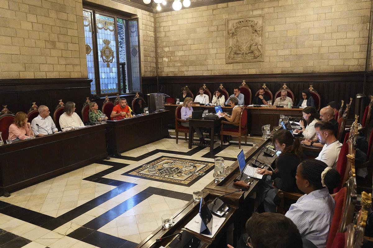 El ple municipal d'aquest dilluns a Girona.