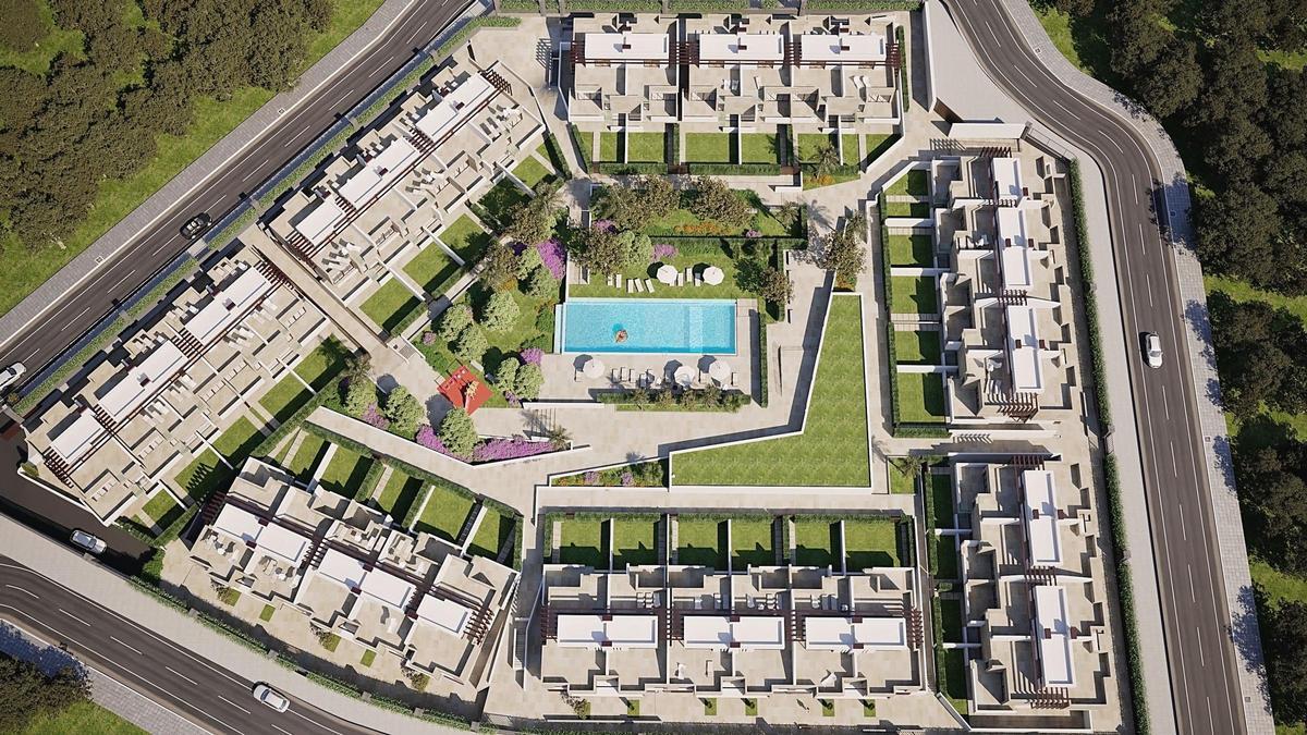 Así se vería el proyecto de Villahermosa Residencial en Alicante.