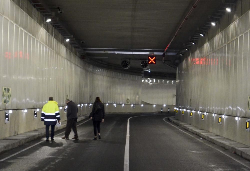 El túnel de O Parrote estará dos días cerrado