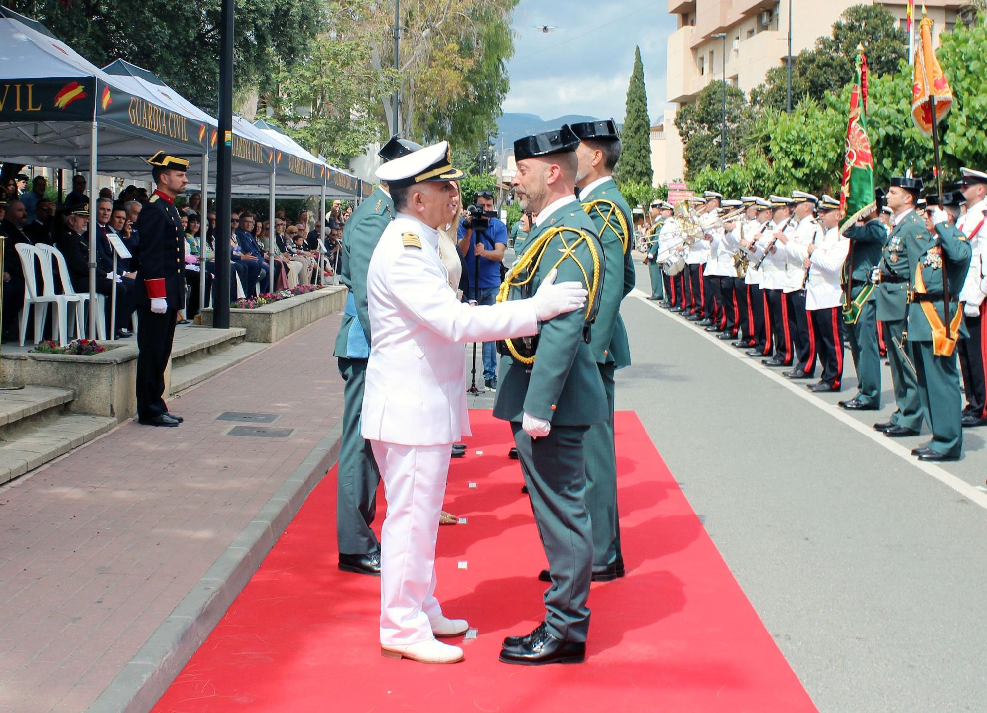 La Guardia Civil celebra en Alhama de Murcia el aniversario de su fundación