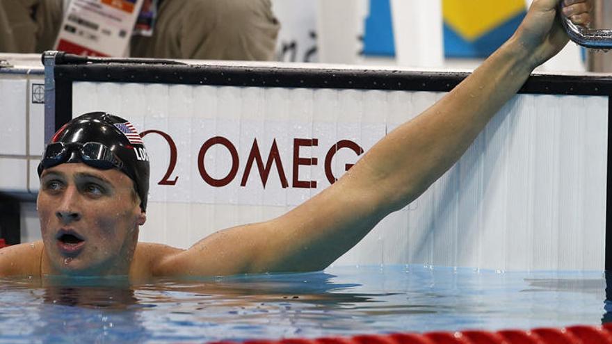 Lochte, durante los Juegos Olímpicos.