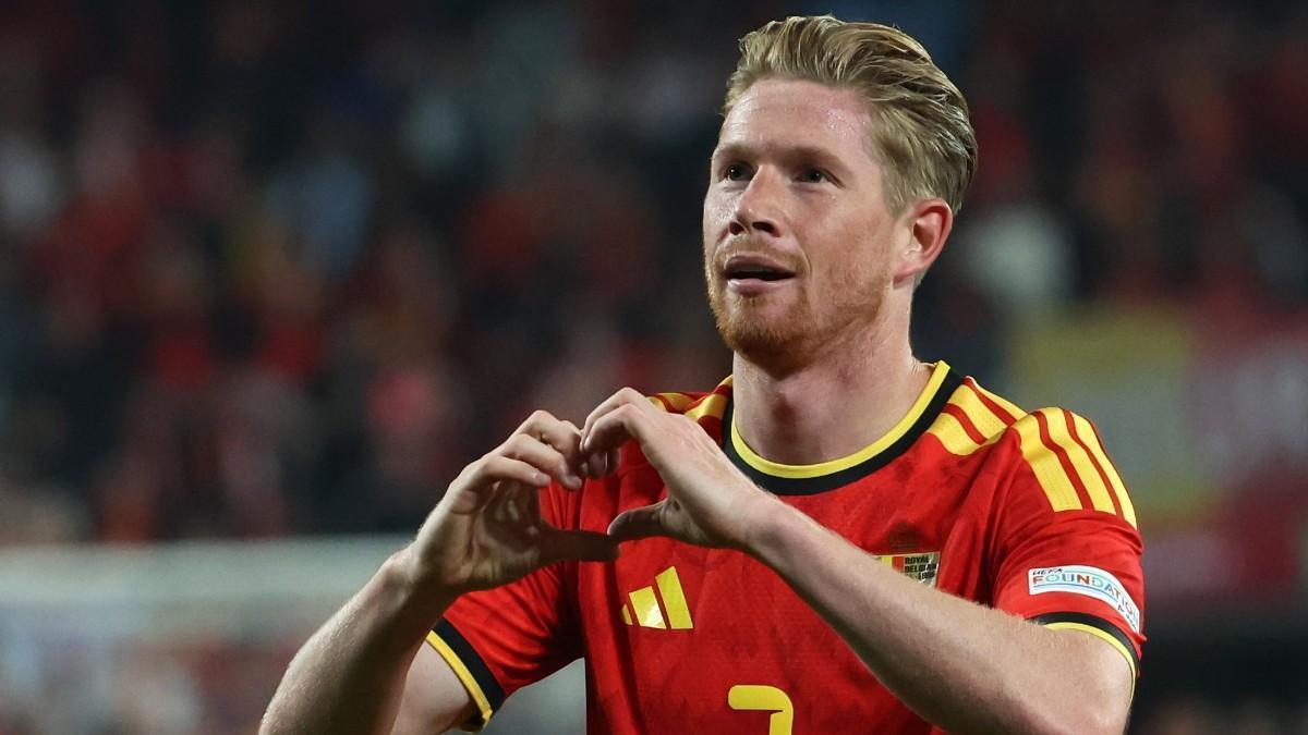 De Bruyne vuelve a reinar en Bélgica ante Güler