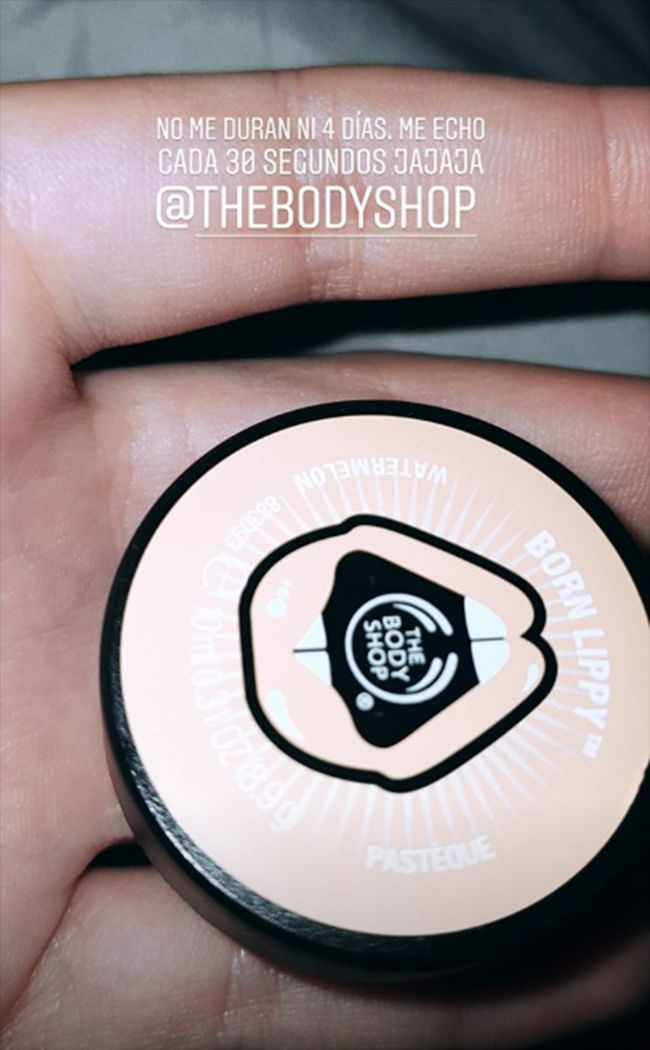 Bálsamo labial de The Body Shop