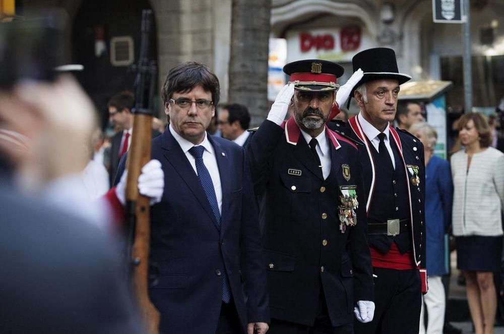 La Diada de l'11 de setembre a Catalunya