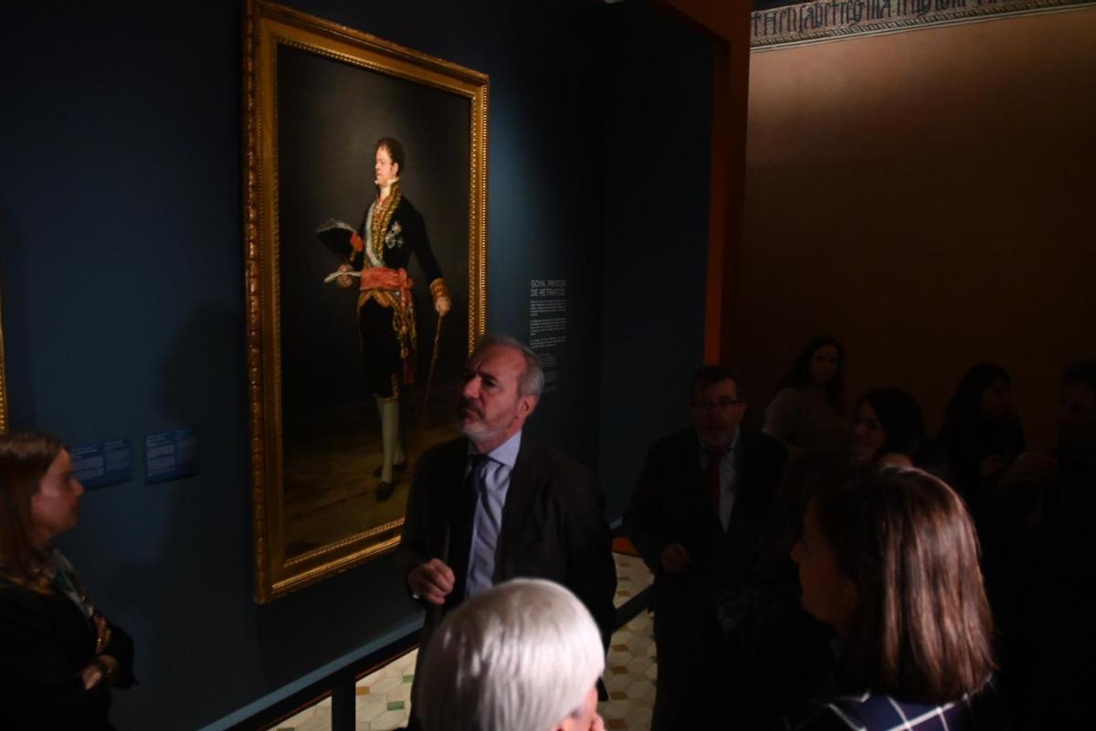 En imágenes | Las obras de Goya ya brillan en La Aljafería En imágenes | Las obras de Goya ya brillan en La Aljafería