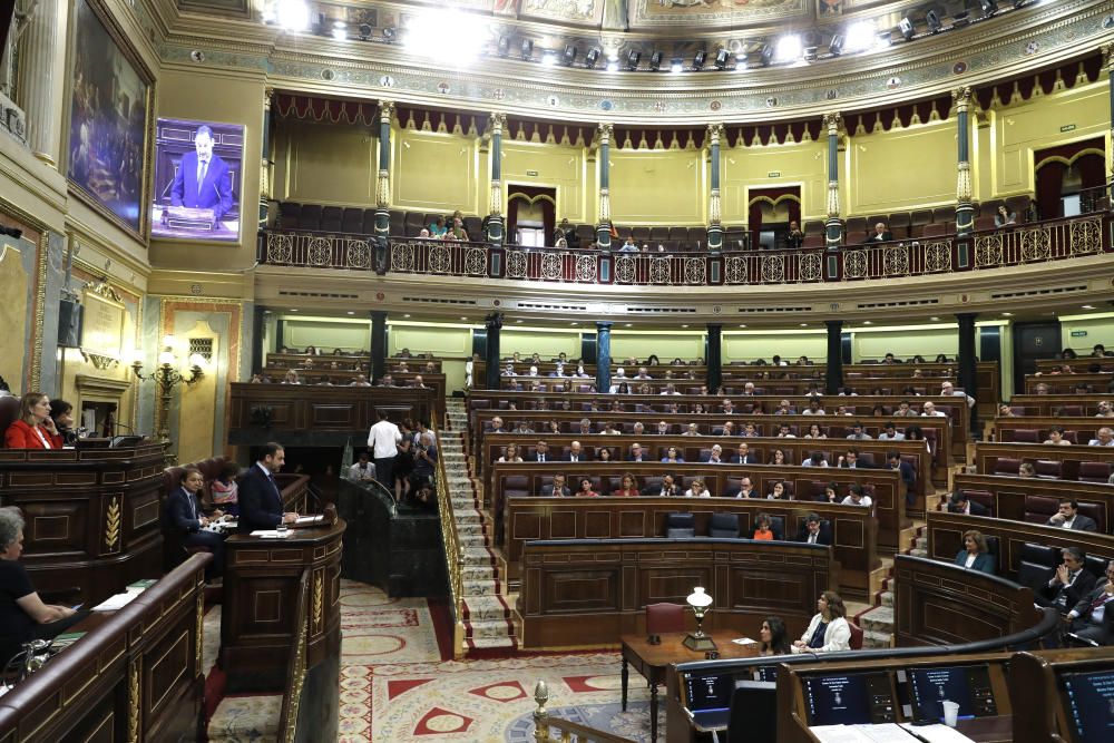 Debate de la moción de censura contra Rajoy