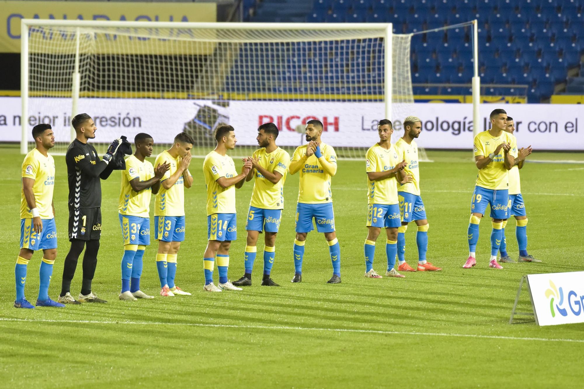 El partido del derbi UD Las Palmas - CD Tenerife, en imágenes