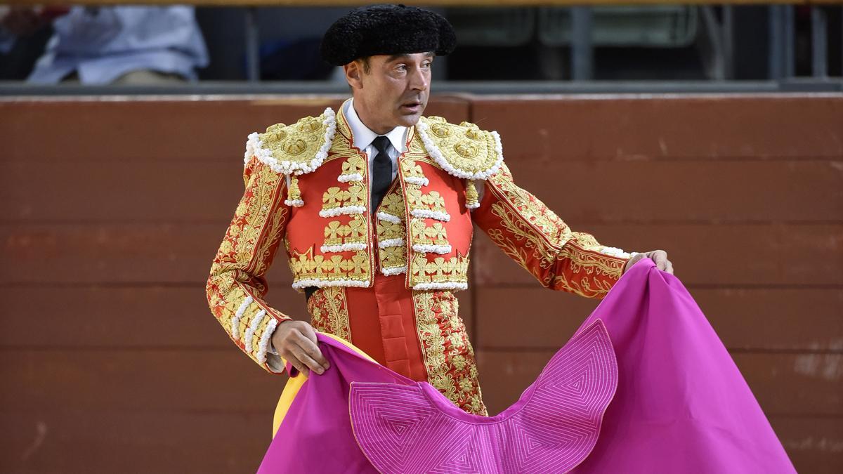 Enrique Ponce no descarta volver al ruedo. En la foto, Ponce durante su faena en el Palacio de Vistalegre, a 14 de mayo de 2021, en Madrid. 