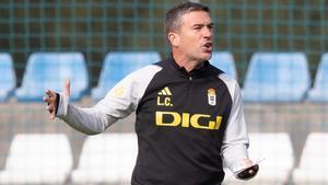 Luis Carrión, técnico del Real Oviedo