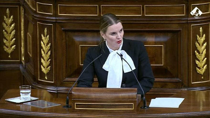 Marga Prohens, hoy en el Congreso.