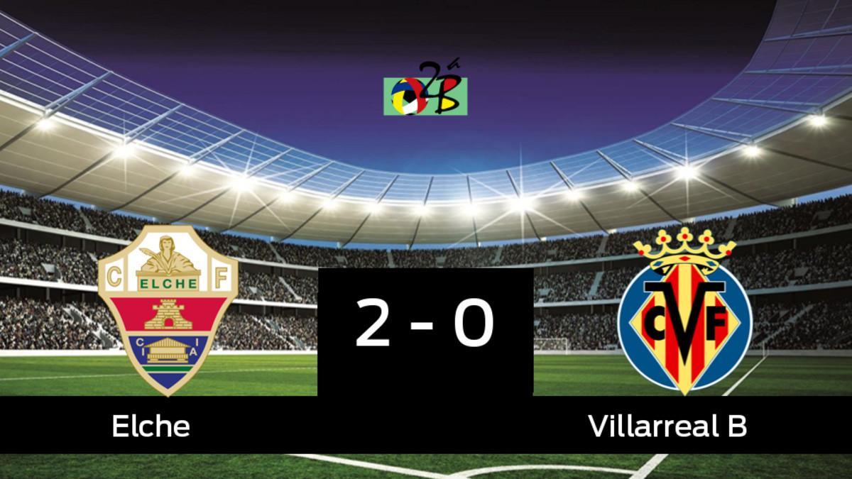 El Elche se adelanta en la eliminatoria tras vencer 2-0 al Villarreal B