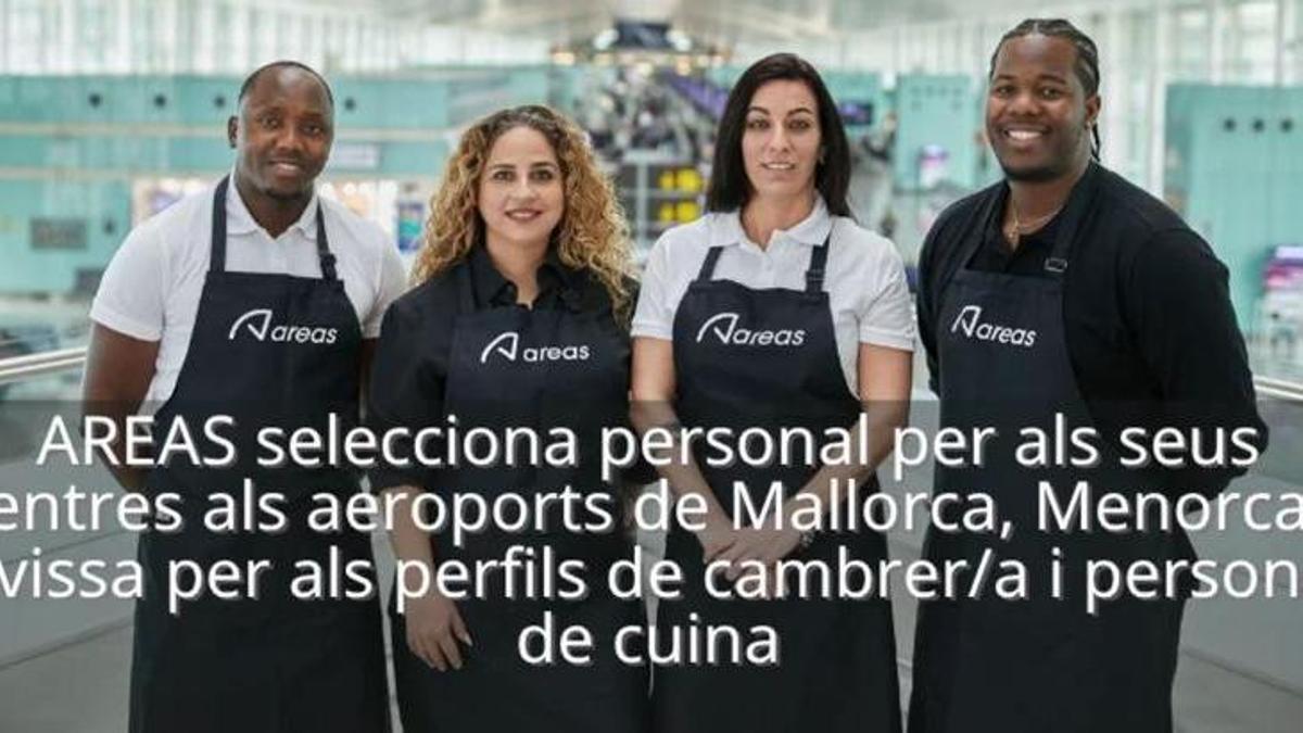 Una imagen promocional de la oferta de empleo.