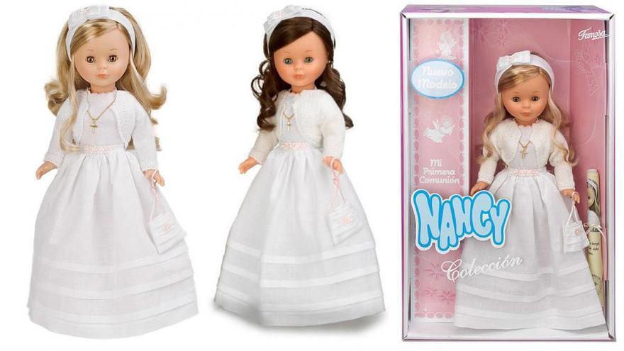 Nancy sigue siendo la muñeca más vendida como regalo de comunión