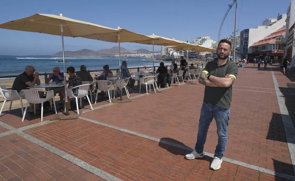 Coronavirus en Canarias | Restaurantes italianos en Playa Chica, en Las Canteras.