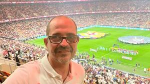 Jordi Farré, en el estadio King Abdullah de Jeddah