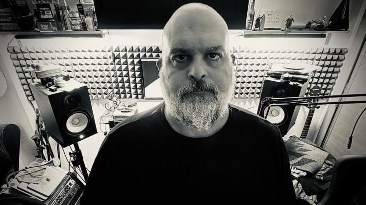 Juanma Medina, en su estudio