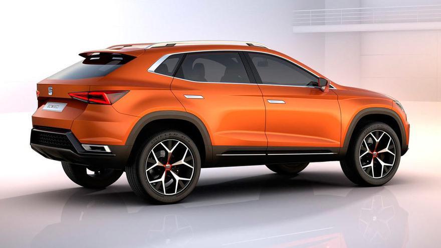 Prototipo del futuro SUV que Seat lanzará en 2018.