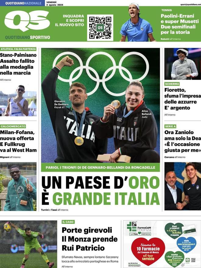 Las portadas de los periódicos deportivos de hoy, viernes 2 de agosto