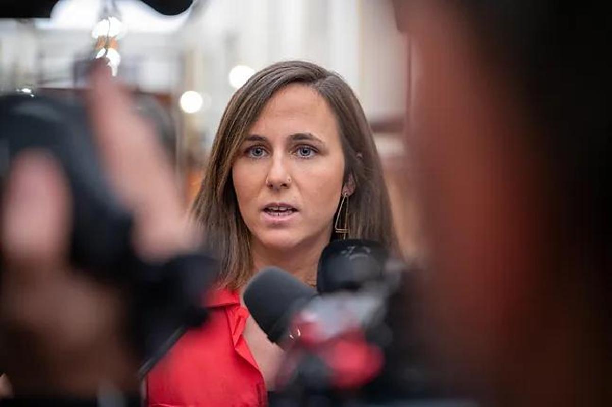 Una imagen de la diputada Ione Belarra, líder de Podemos.