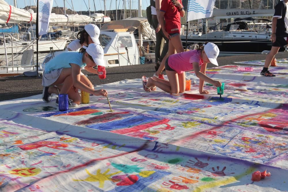 Velas hechas de sueños infantiles solidarios