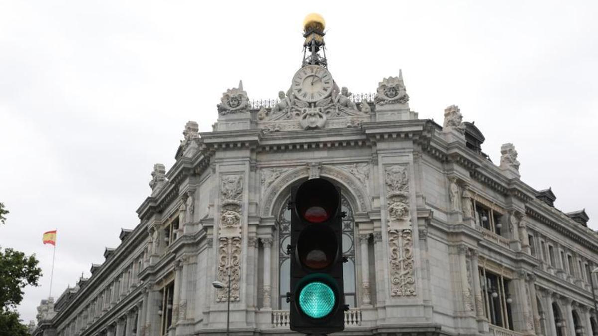 La sede del Banco de España en Madrid.