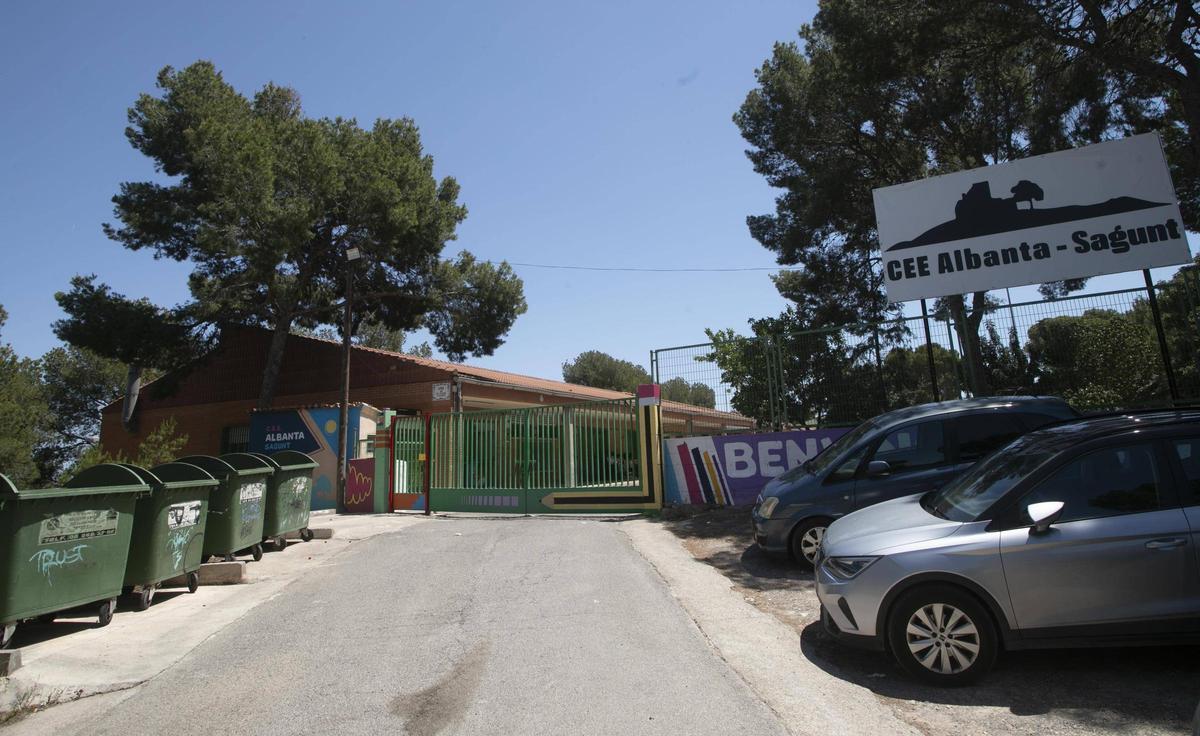 Vista del colegio Albanta