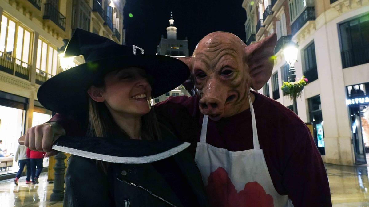 La noche de Halloween 2023 de Málaga, en imágenes