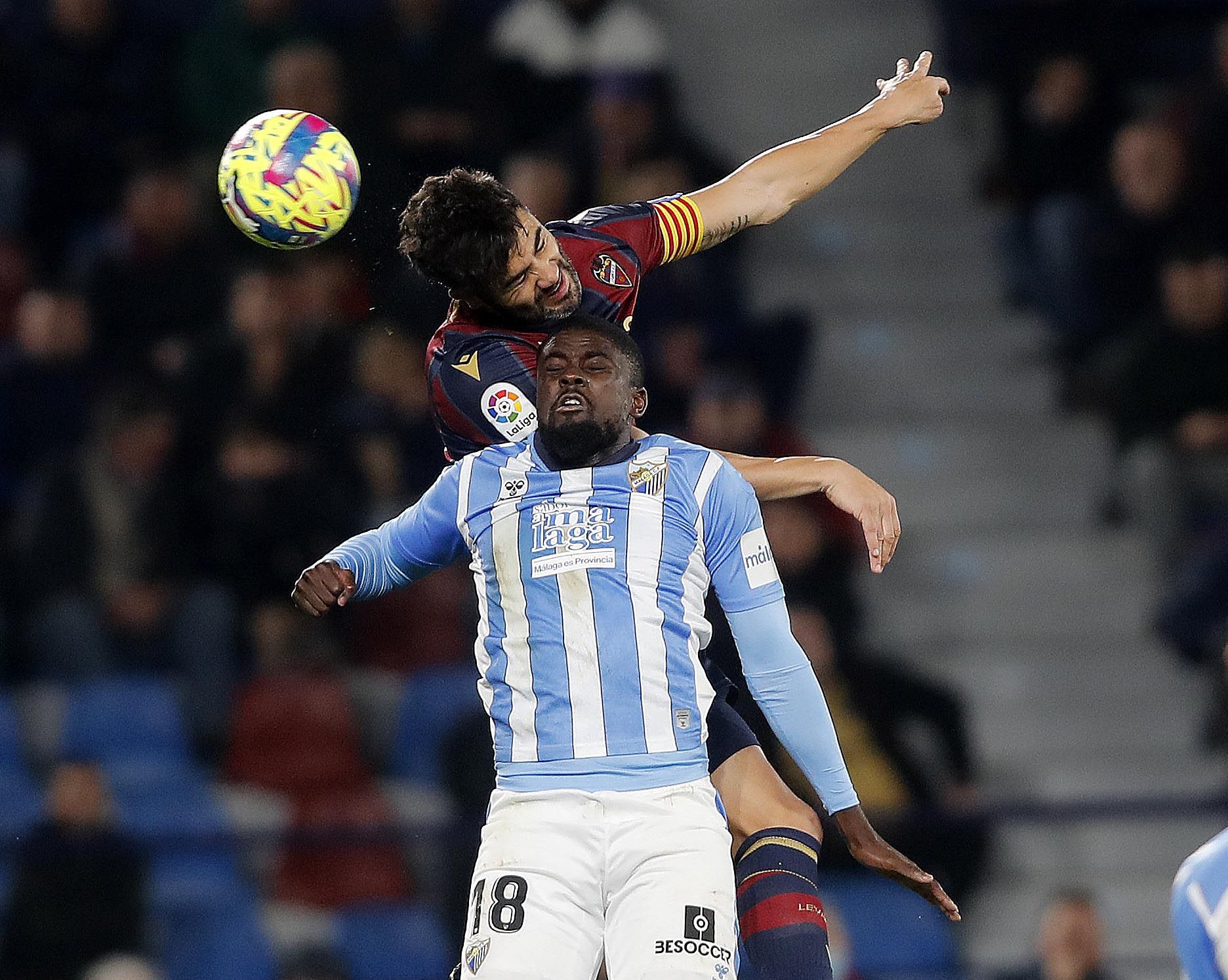 El Levante UD gana por la mínima al Málaga en el Ciutat