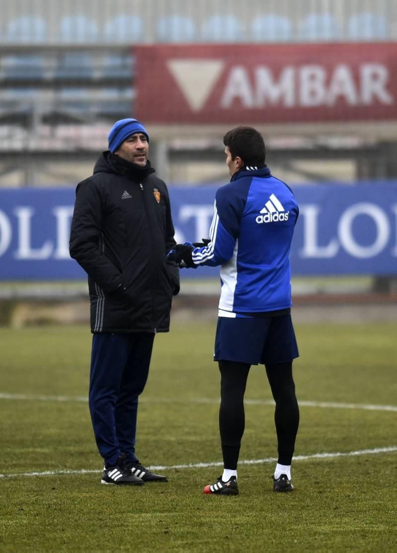 Primer entrenamiento tras parón navideño