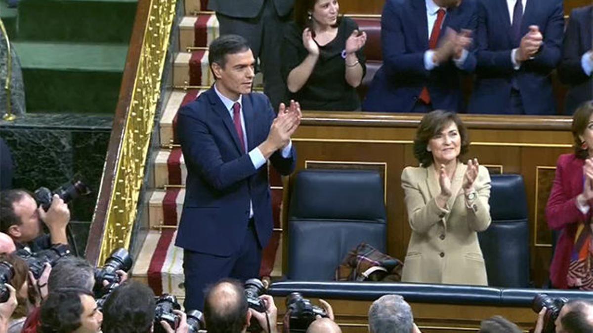 Pedro Sánchez, presidente del Gobierno