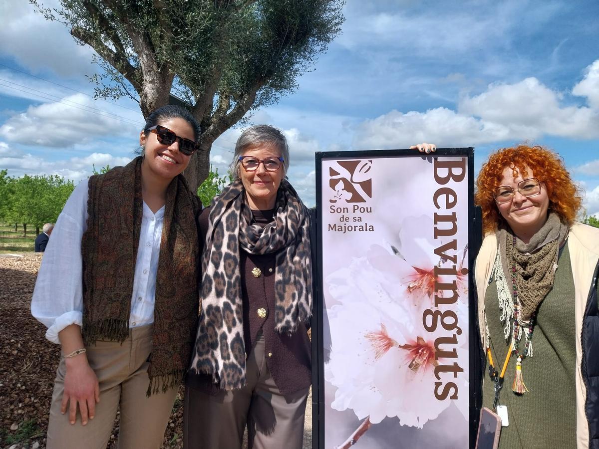 Joana María Riera, María Antonia Grimalt y Lorena Vaca.