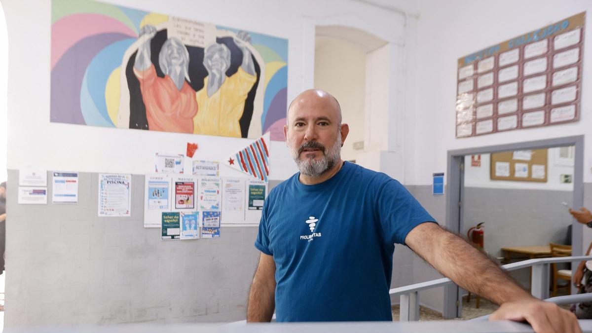 Eduardo García, director del comedor social de los Trinitarios en Córdoba
