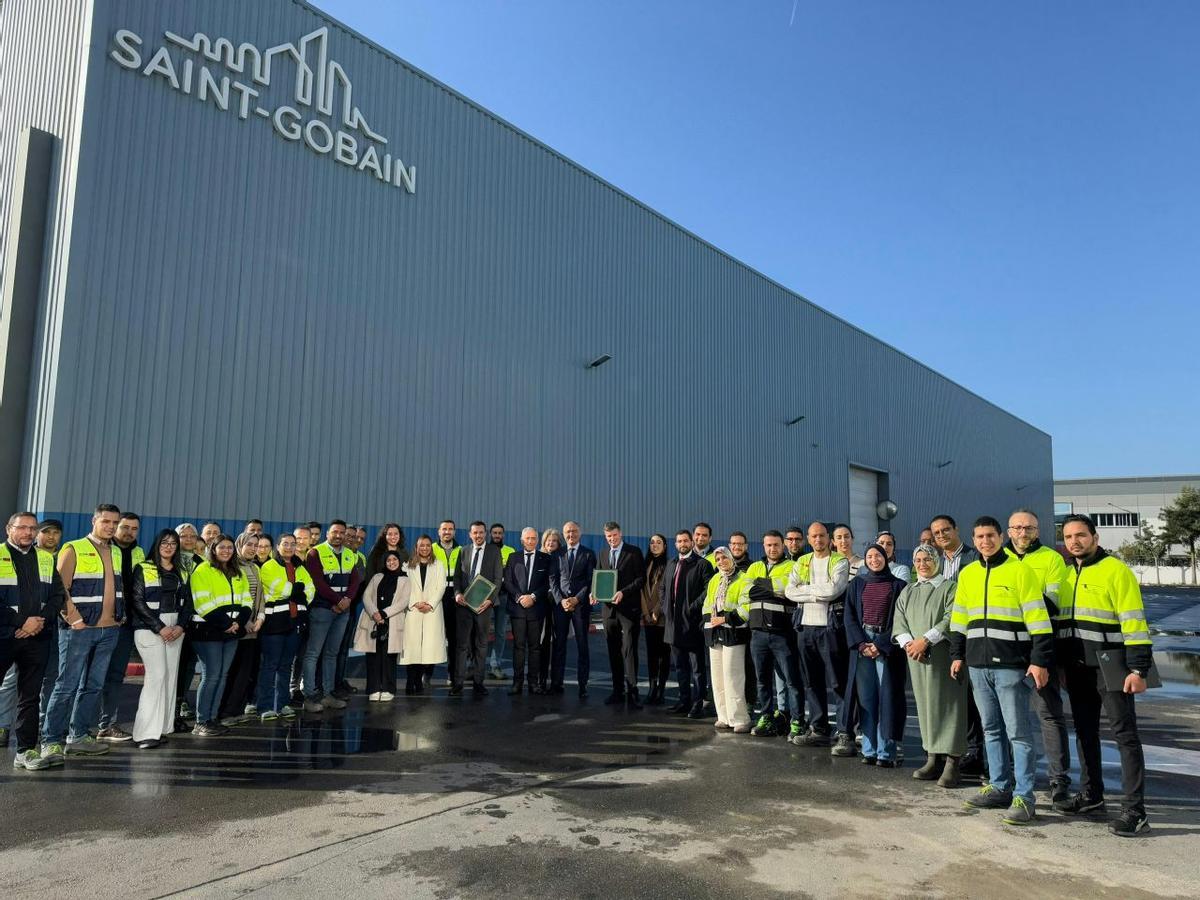 La planta de Saint Gobain Sekurit en Kenitra (Marruecos), que ha absorbido actividades que la compañía hacía antes en España.