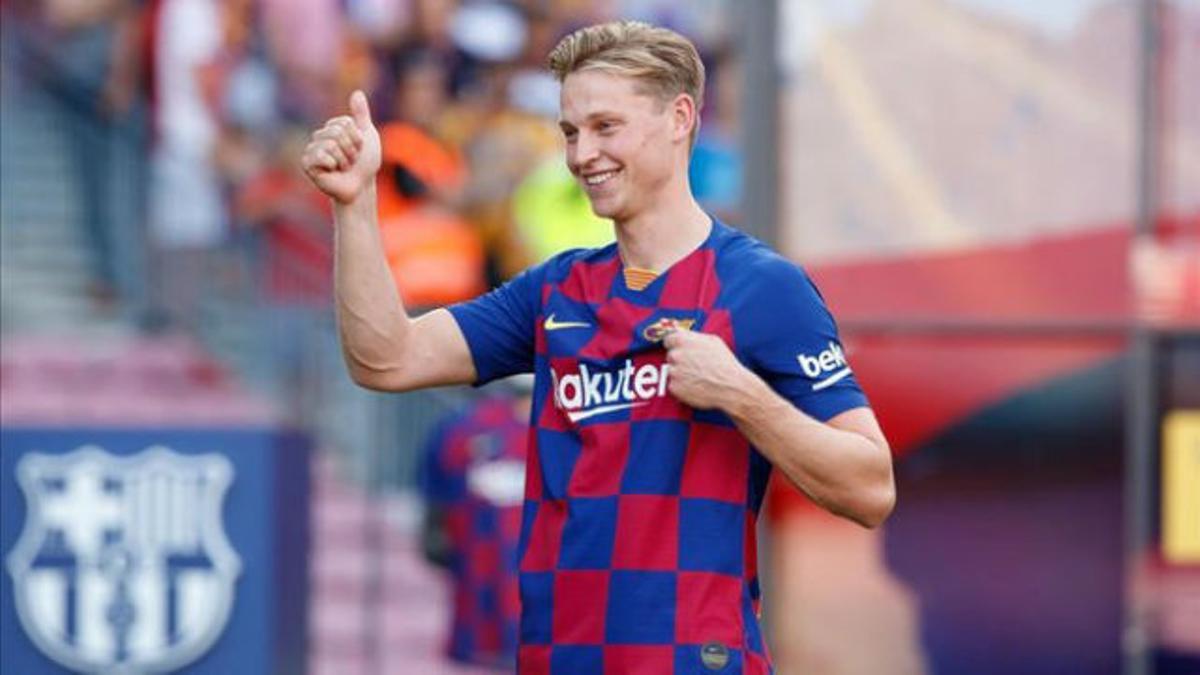 De Jong habló sobre De Ligt en su presentación