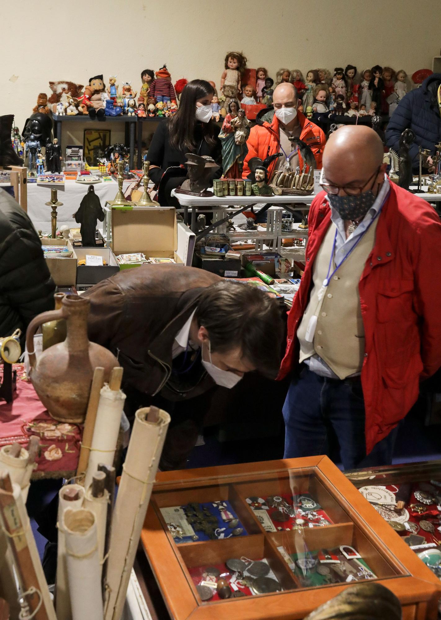 Ambiente en la feria Desembalaje