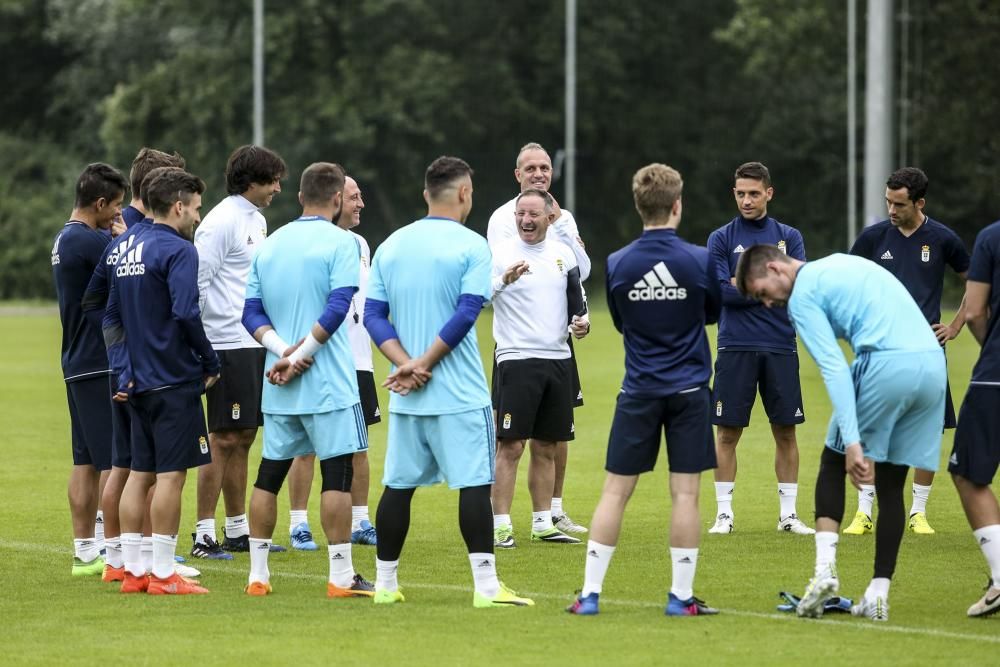 Tercer entrenamiento del Real Oviedo